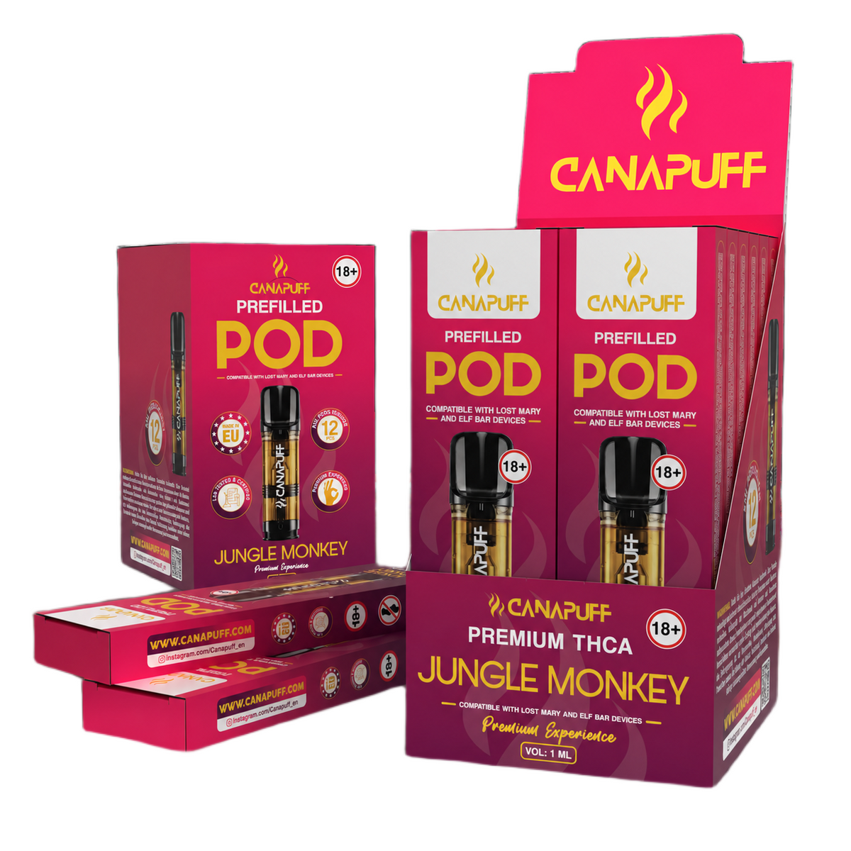 THCA POD Jungle Monkey 1 ml