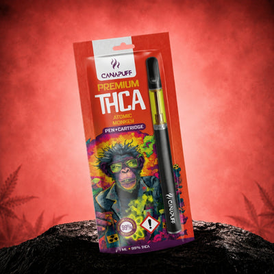 THCA Pen+κάρτριτζ Atomic Monkey 99%