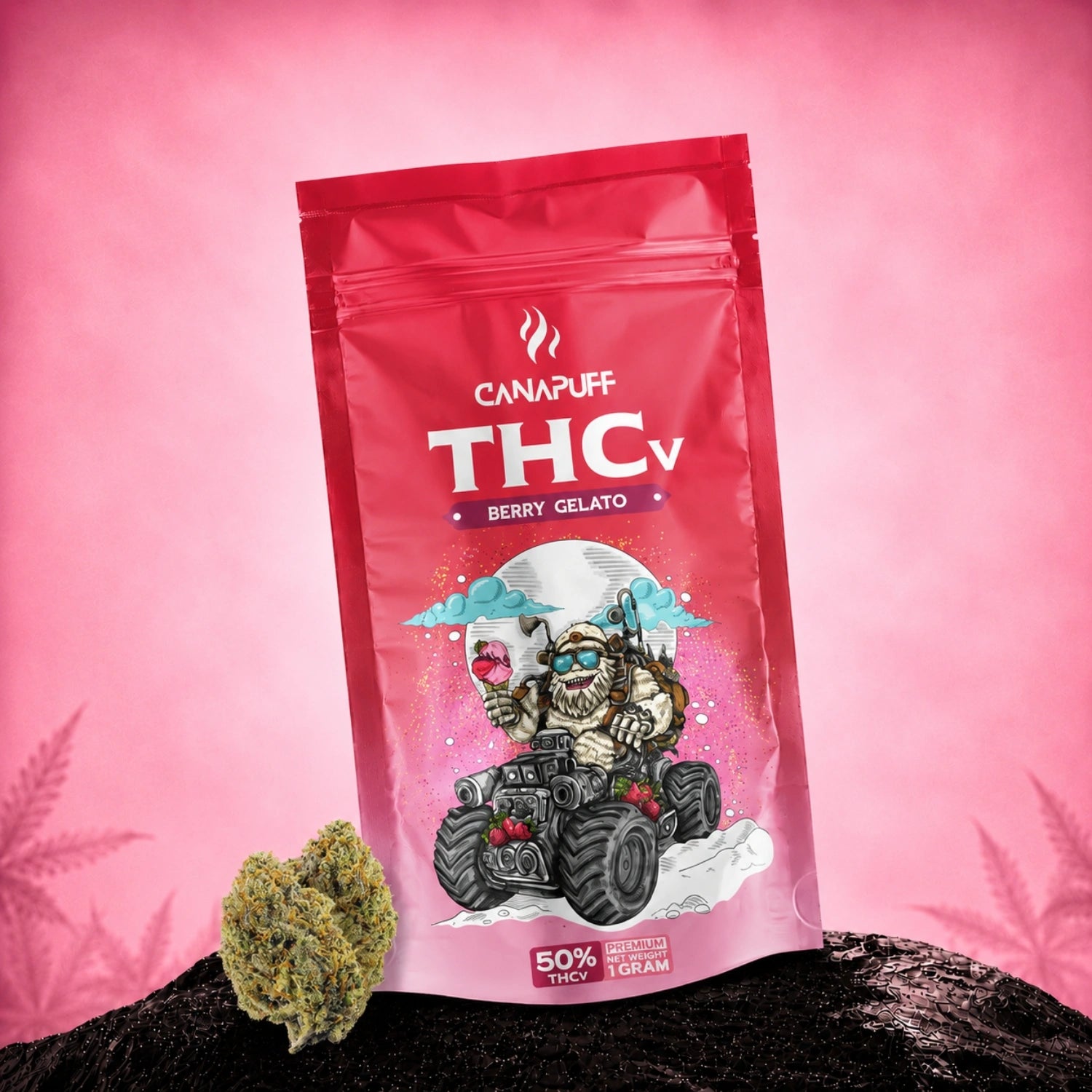 THCv Blüten Berry Gelato 50%