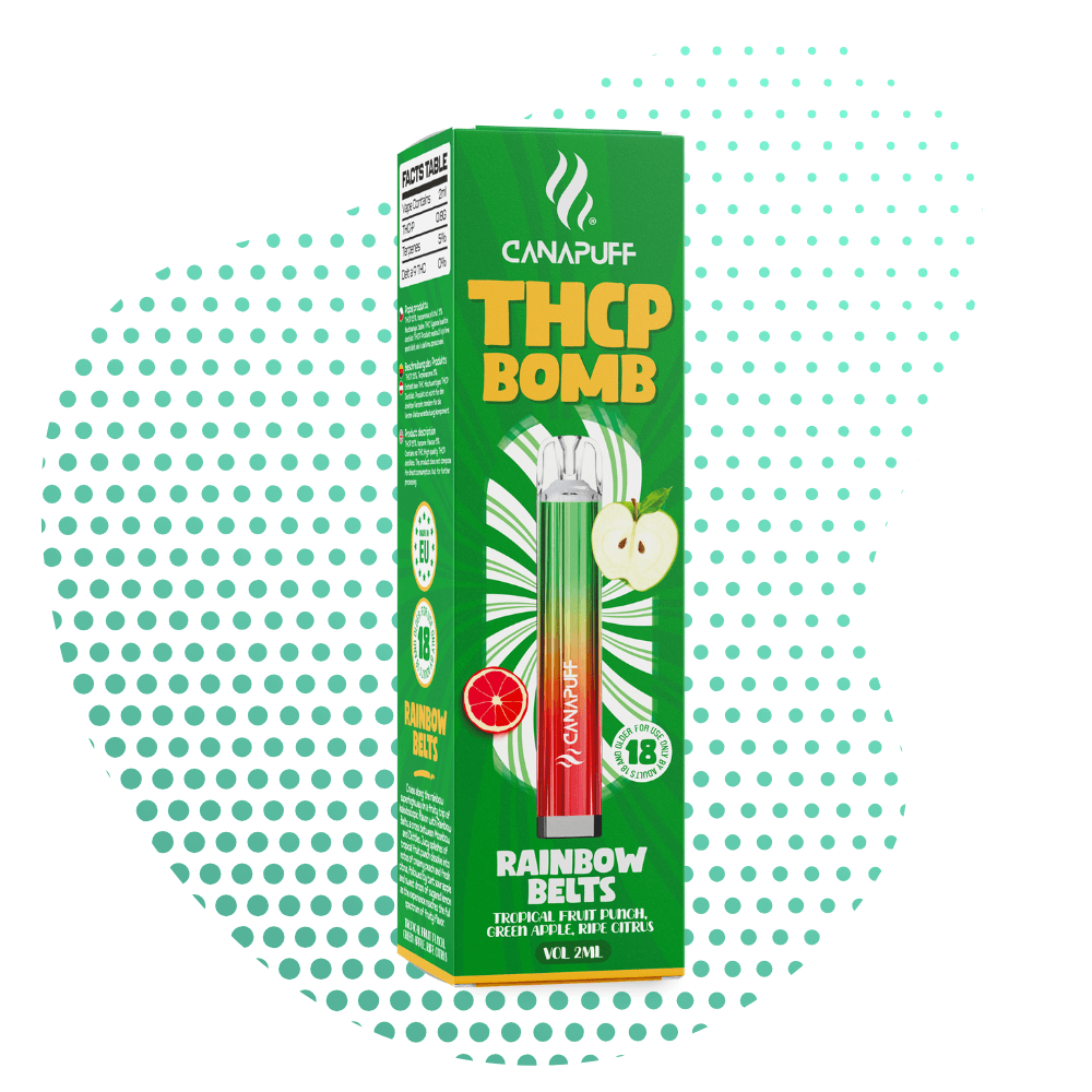 thcp bomb rainbow belts Einweg 2ml
