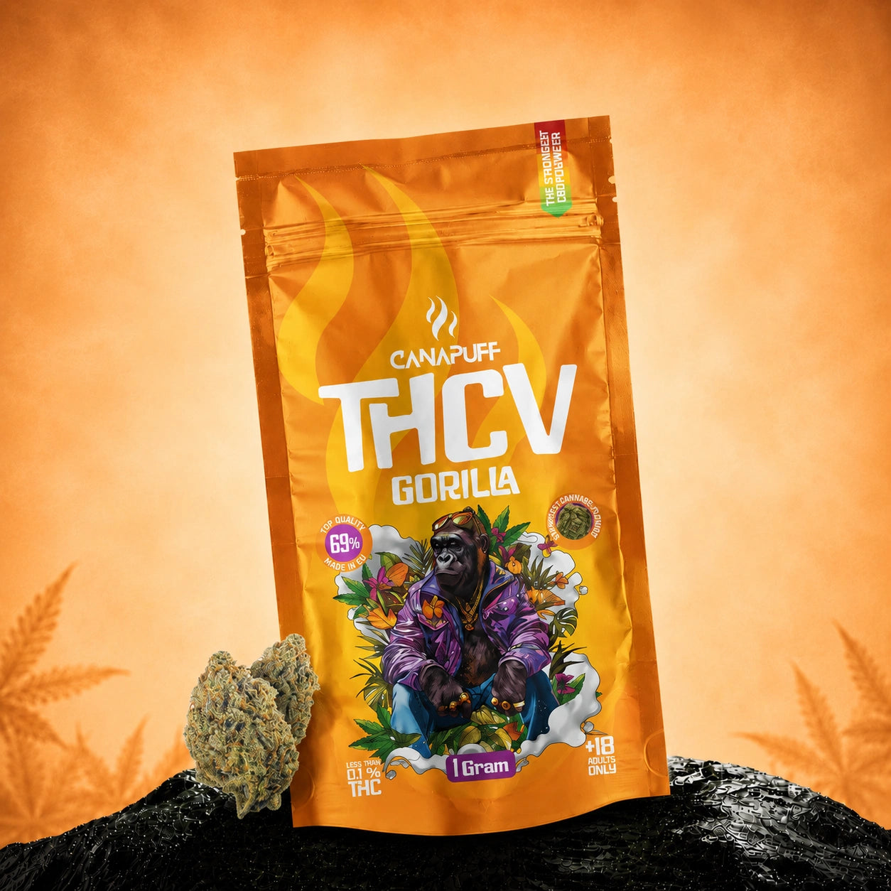 THCv Blüten Gorilla 69%