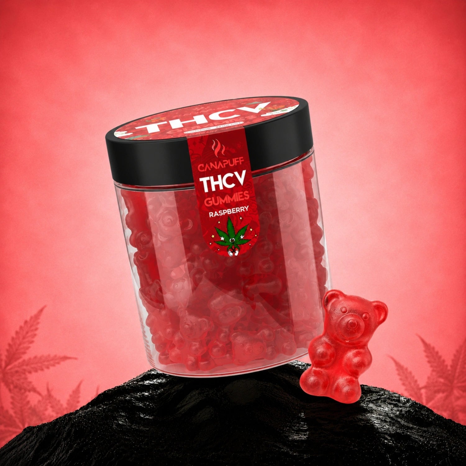 THCv Gummibärchen Himbeere