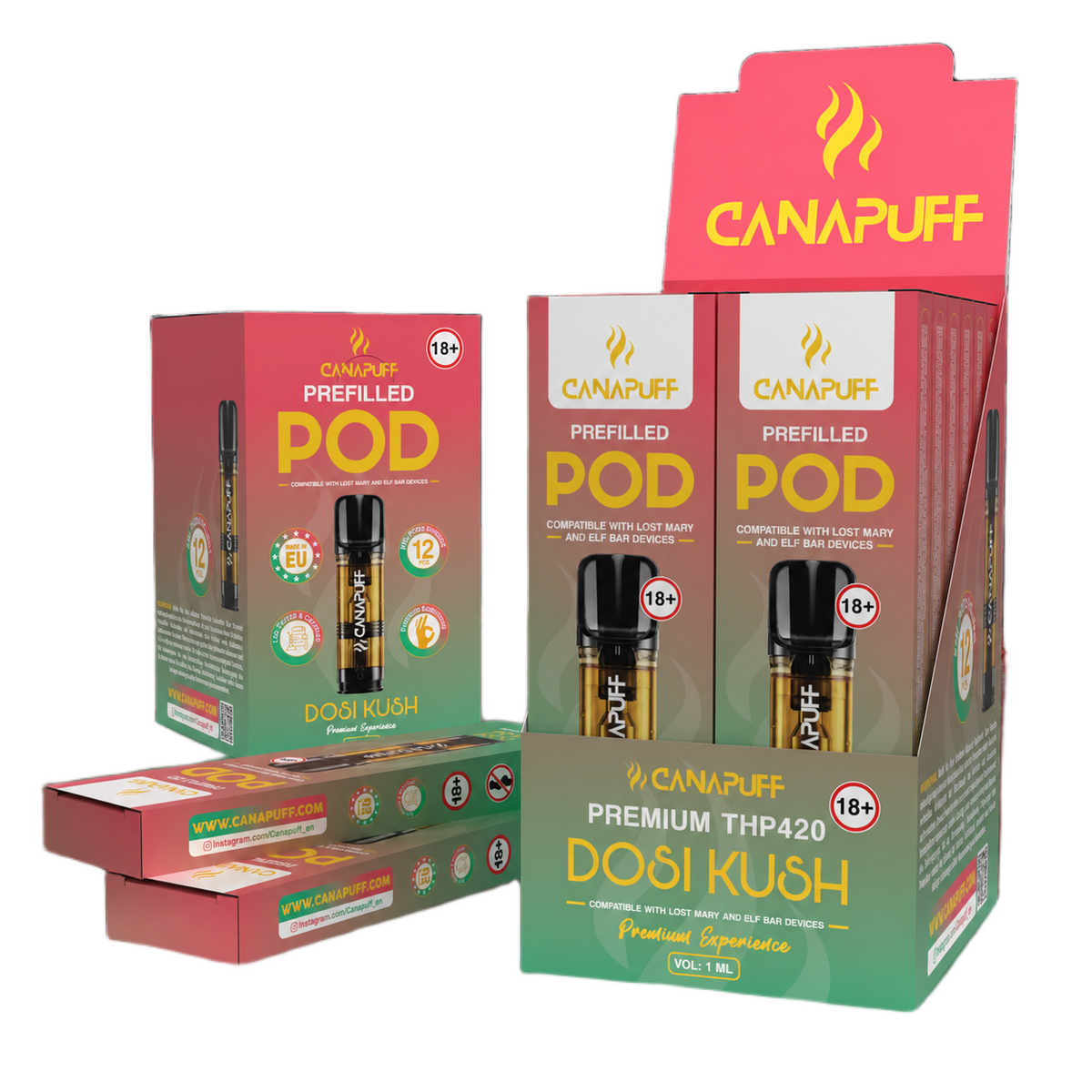 THP420 POD Dosi Kush 1 ml