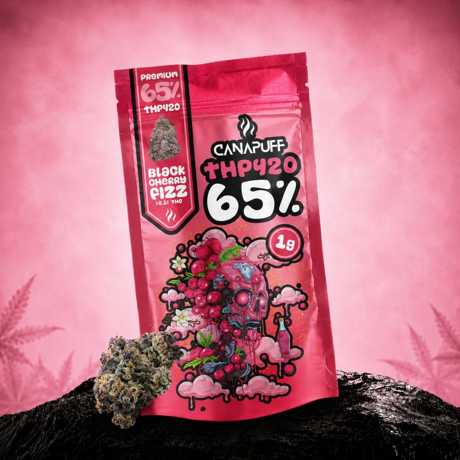 THP420 Blüten Black Cherry Fizz 65%