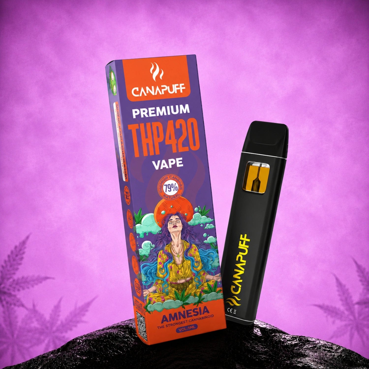 THP420 Vape Amnesia 79 % 1 ml