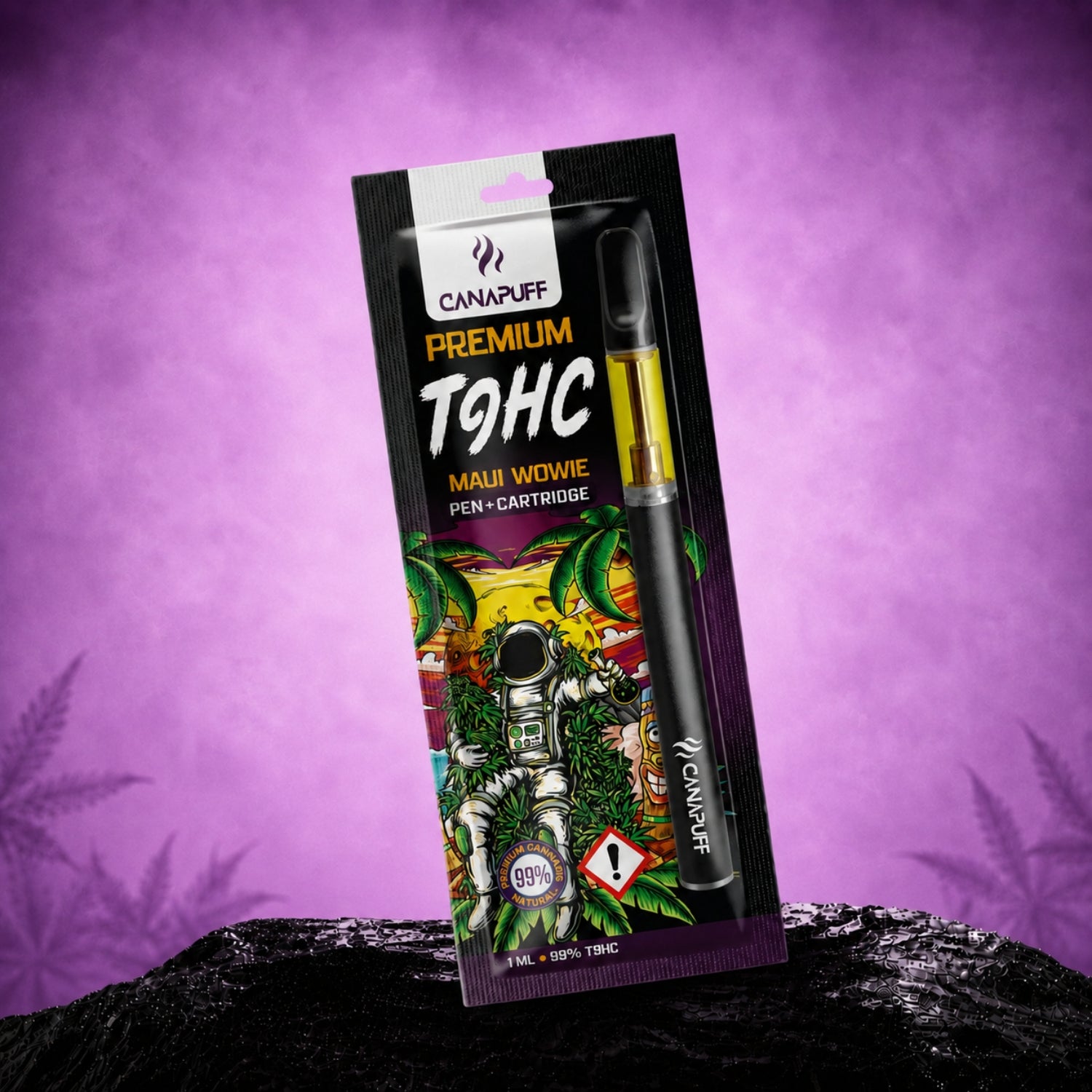 Canapuff TⳊHC Pen+Cartridge Maui Wowie 99% 1ml