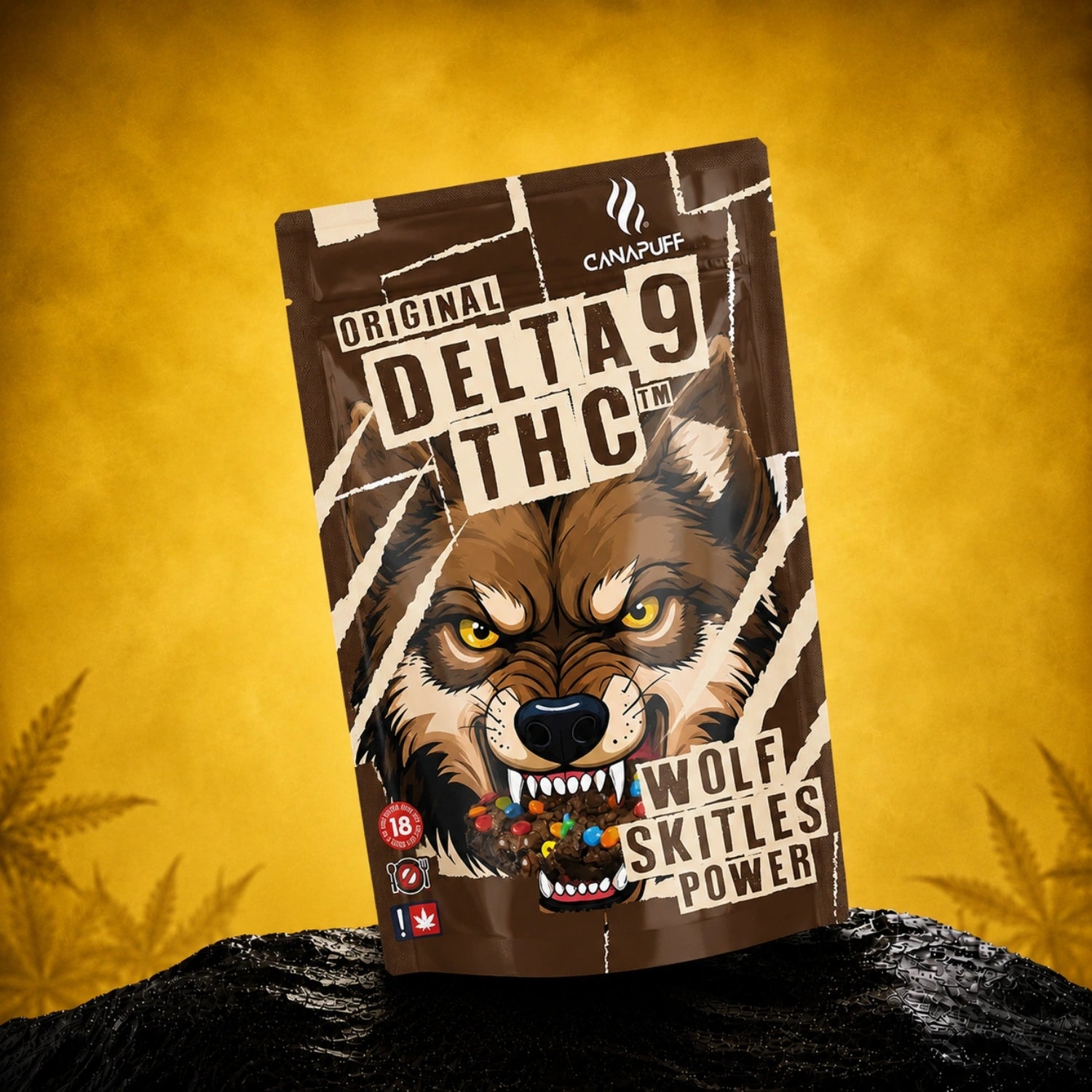 THC Delta-9 Wolf Skittles Power