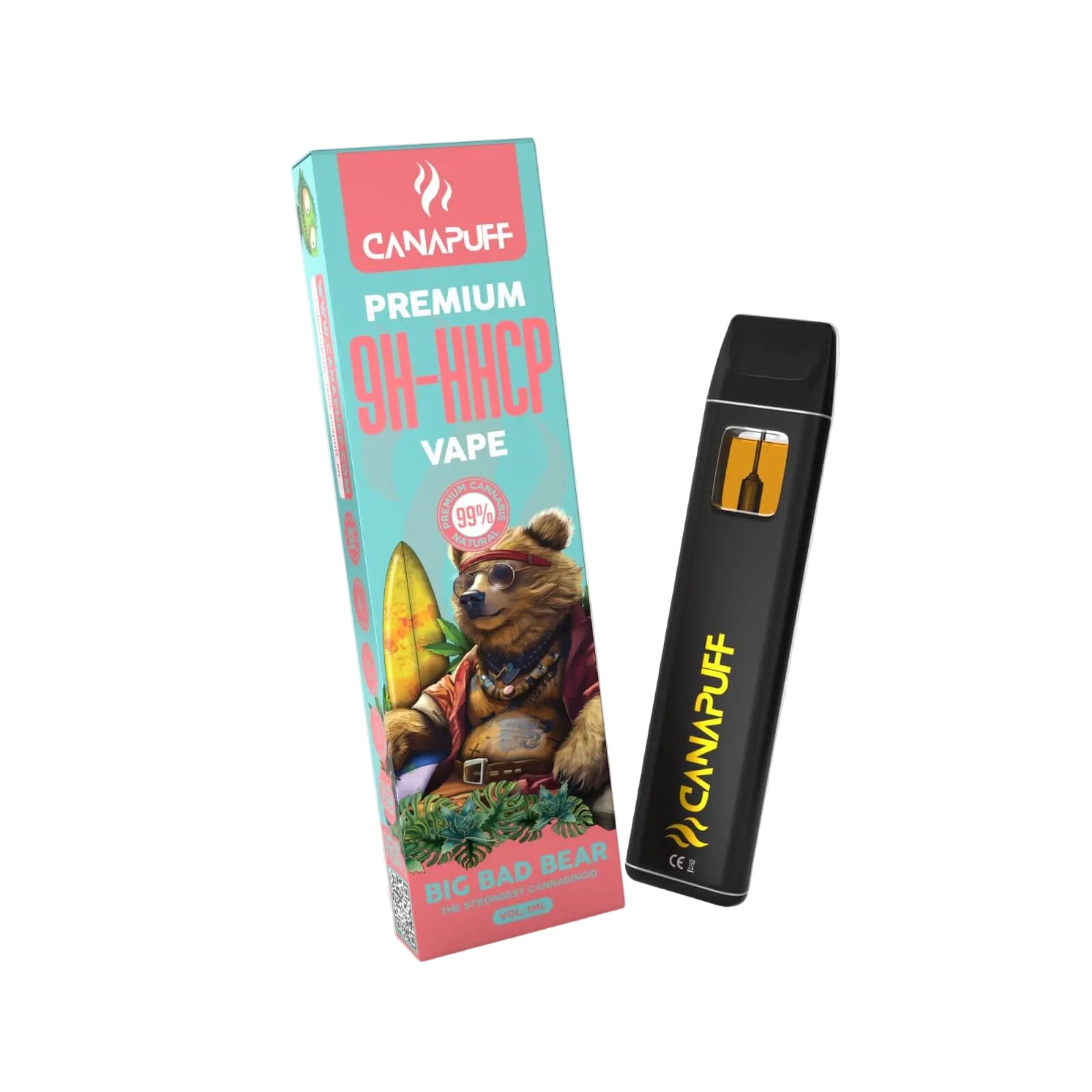 9h-HHCP Vape Big Bad Bear 1ml Wild Flavor 9h-HHCP Vape Big Bad Bear 1ml Wild Flavor