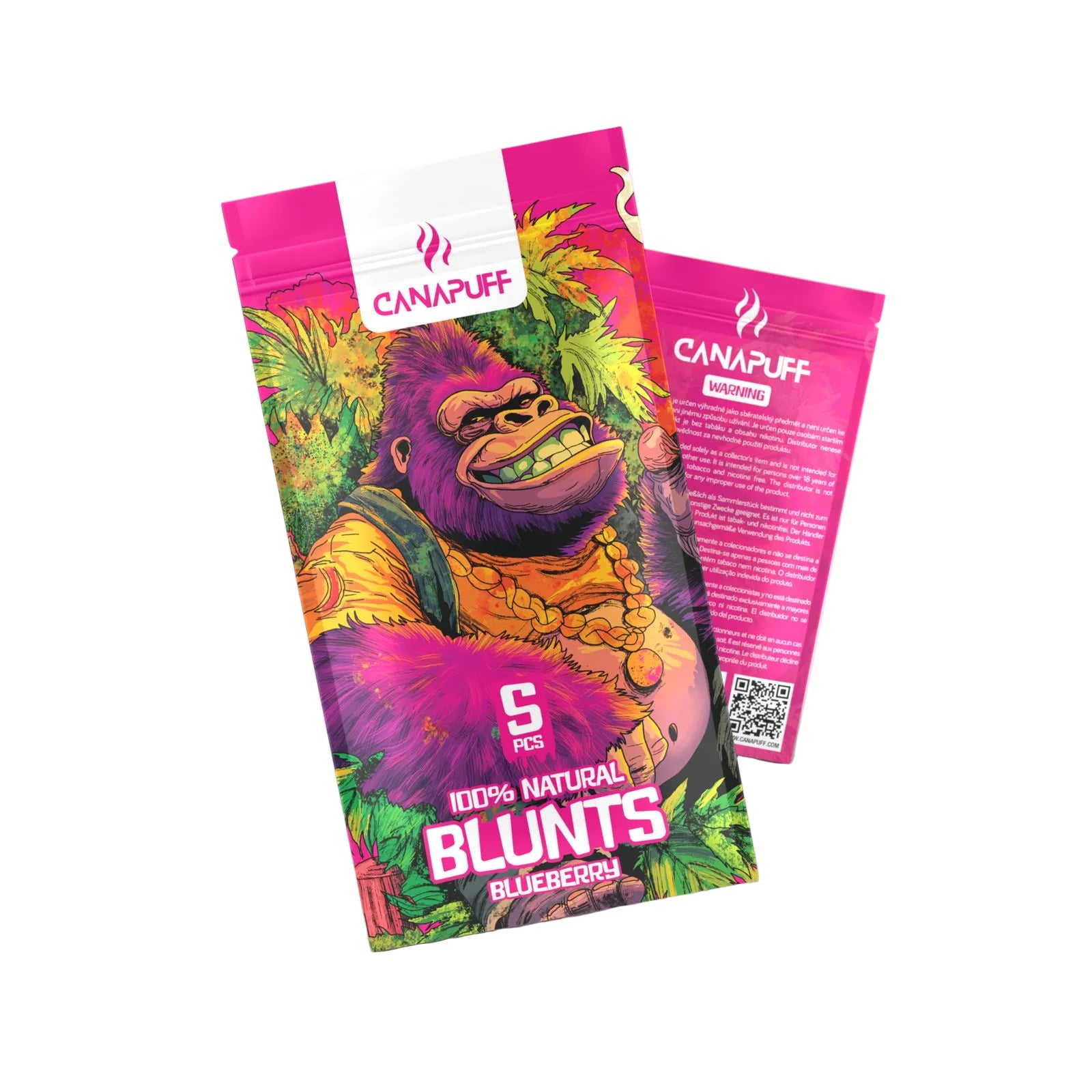 Blunt Wrap Flat Piece – Blaubeere