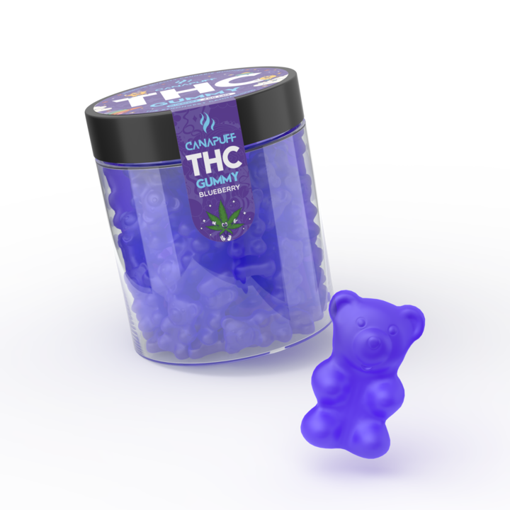 THC Gummibärchen Heidelbeere