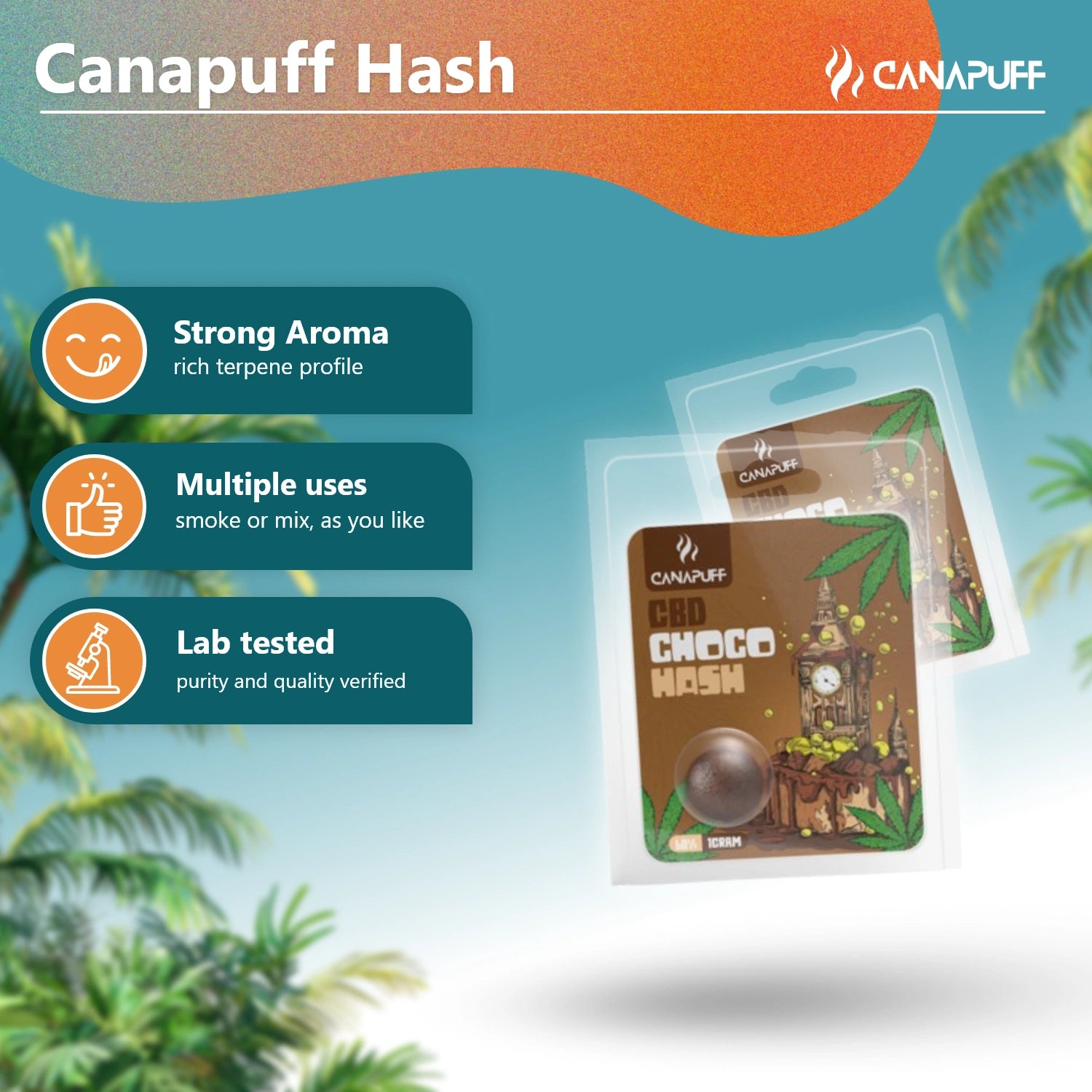 CBD Hashwert Choco 60%