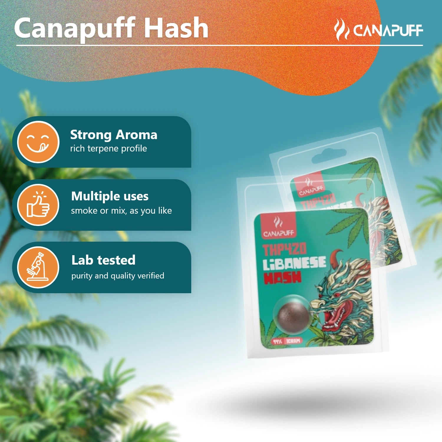 Hash - Libanese - THP420 99%