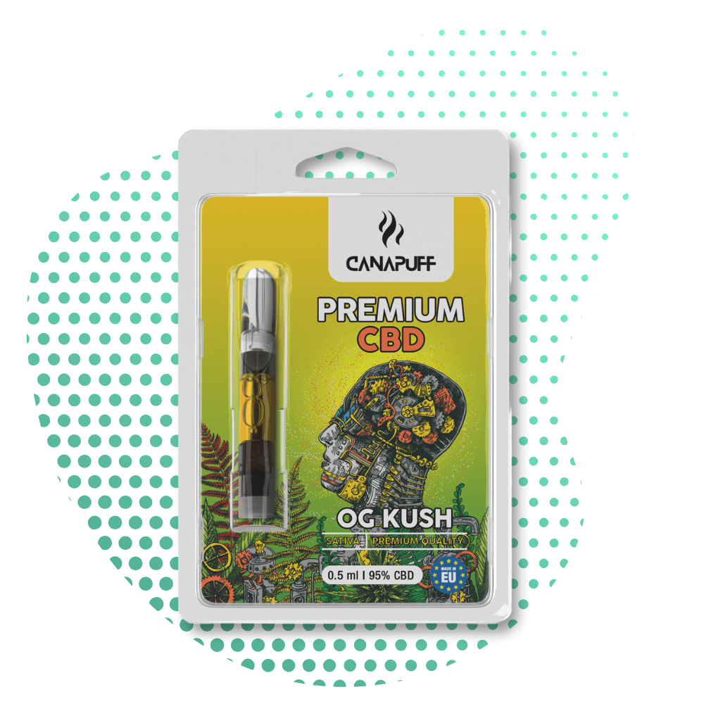 CanaPuff - OG Kush - CBD 95% - Kartusche Canapuff