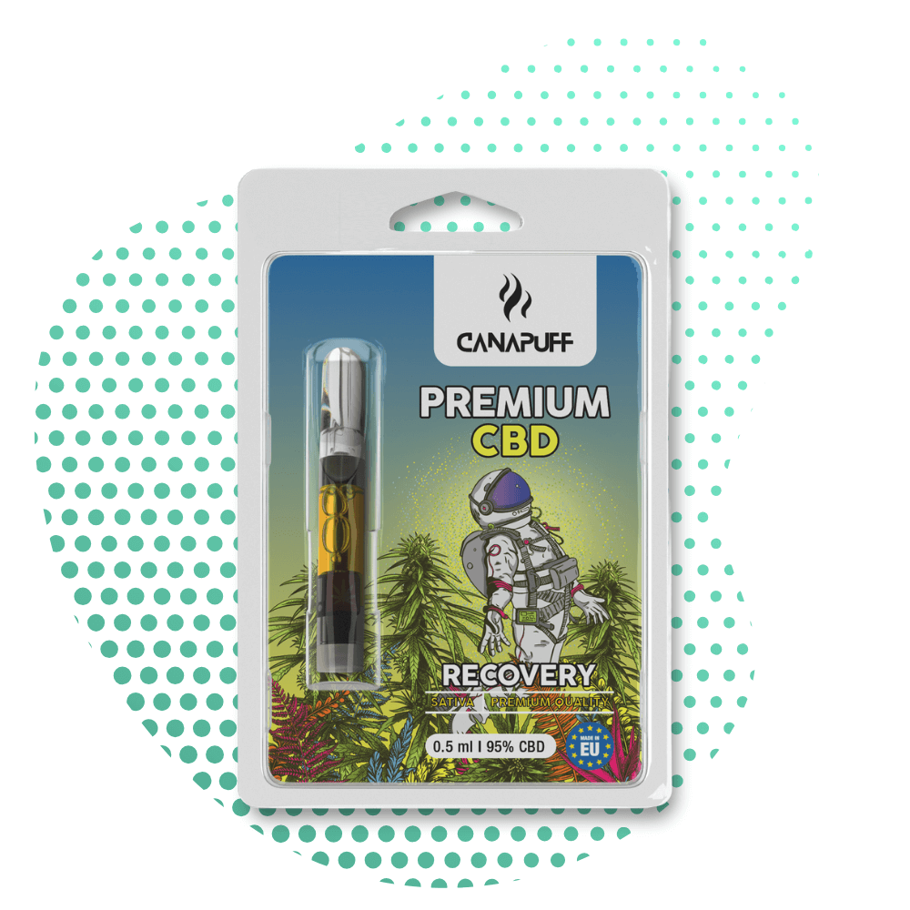 Canapuff - RECOVERY - CBD 95% - Kartusche Canapuff