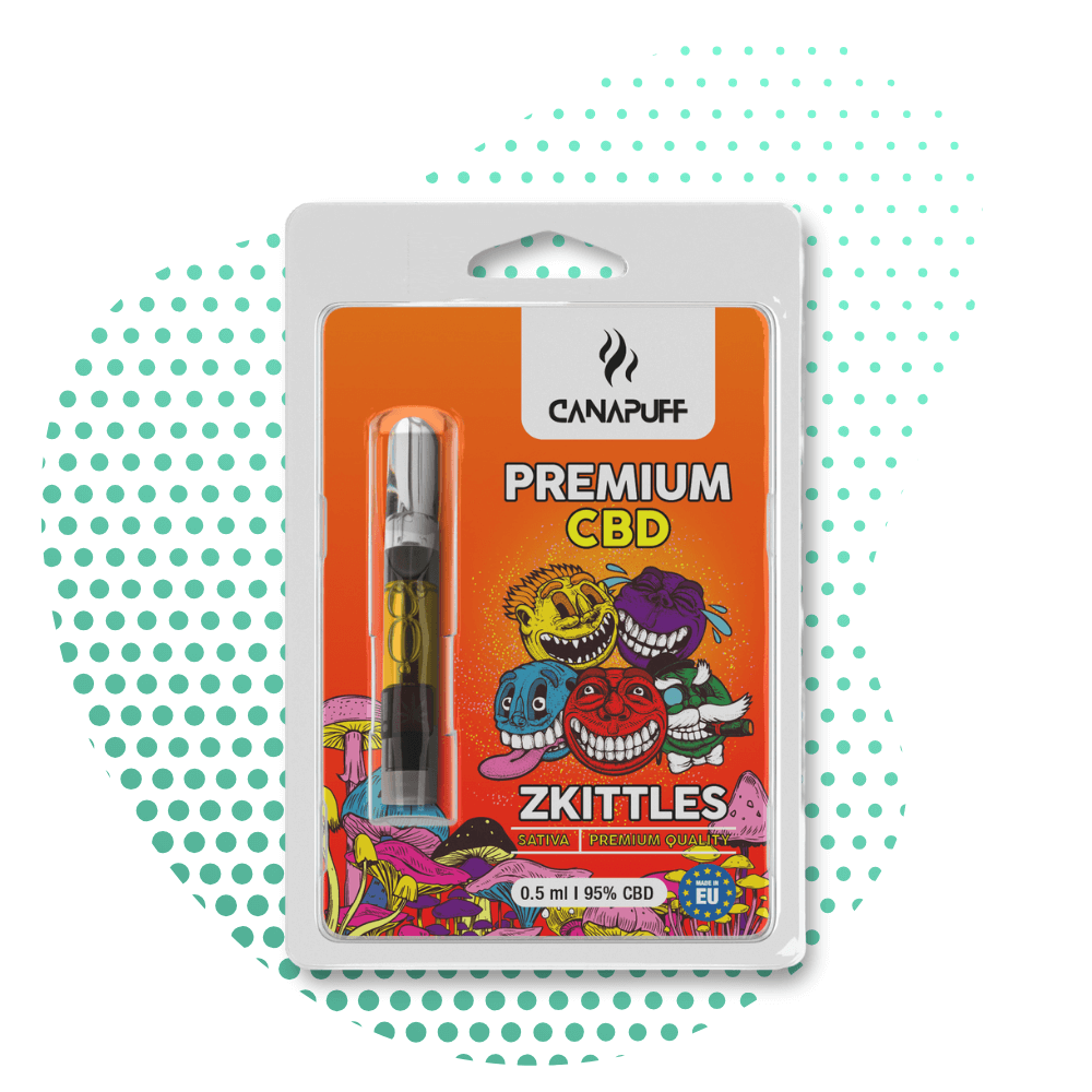 Canapuff - ZKITTLES - CBD 95% - Kartusche Canapuff