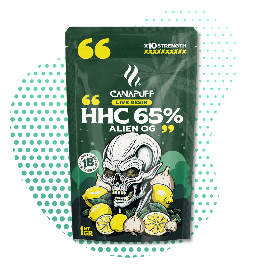 Canapuff HHC Blüten Alien OG