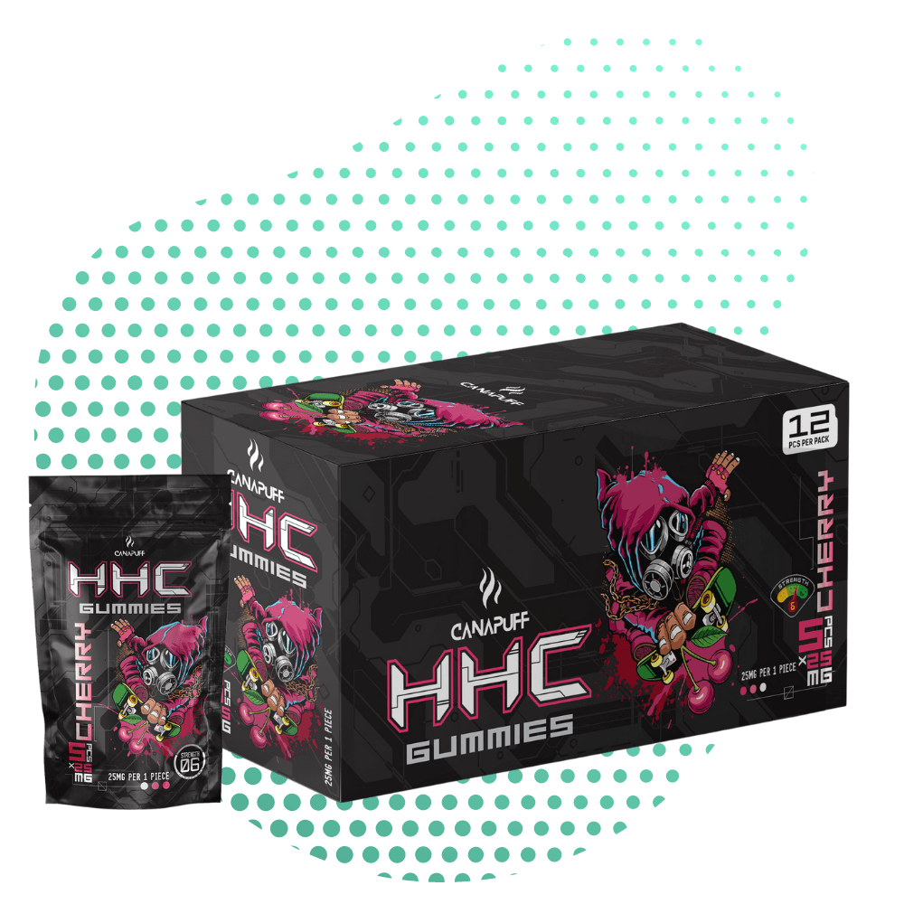 Canapuff HHC Gummibärchen Kirsche