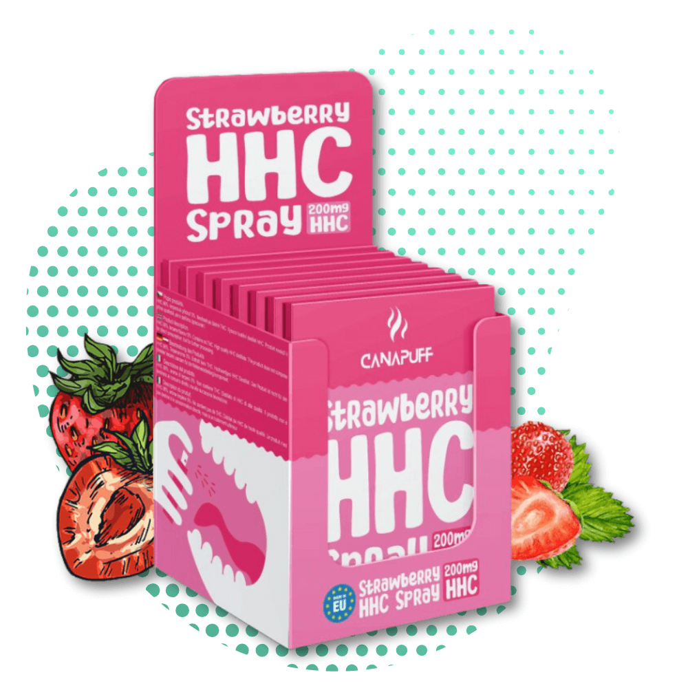 Canapuff HHC Spray Erdbeere