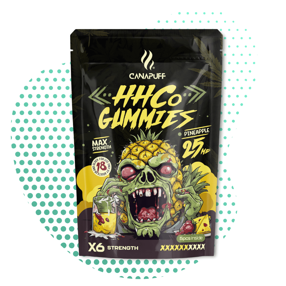 Canapuff HHCO Gummibärchen Ananas