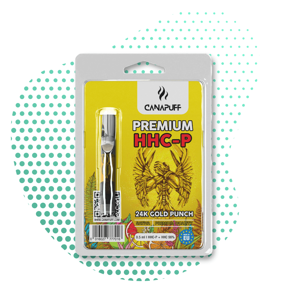 Canapuff - 24K GOLD PUNCH - HHC-P 96% - Kartusche Canapuff