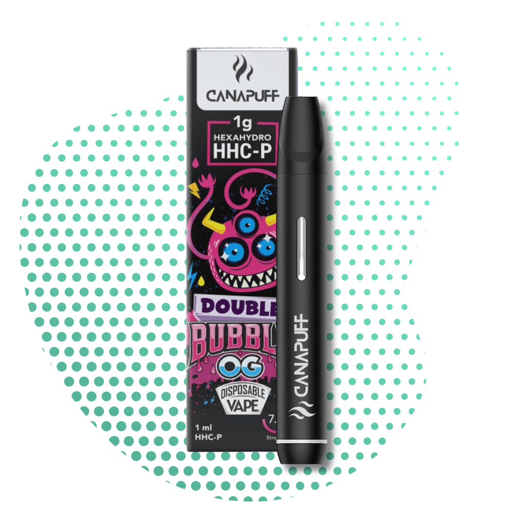 Canapuff HHCP Vape Double Bubble