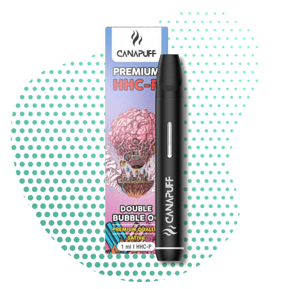 Canapuff HHCP Vape Double Bubble