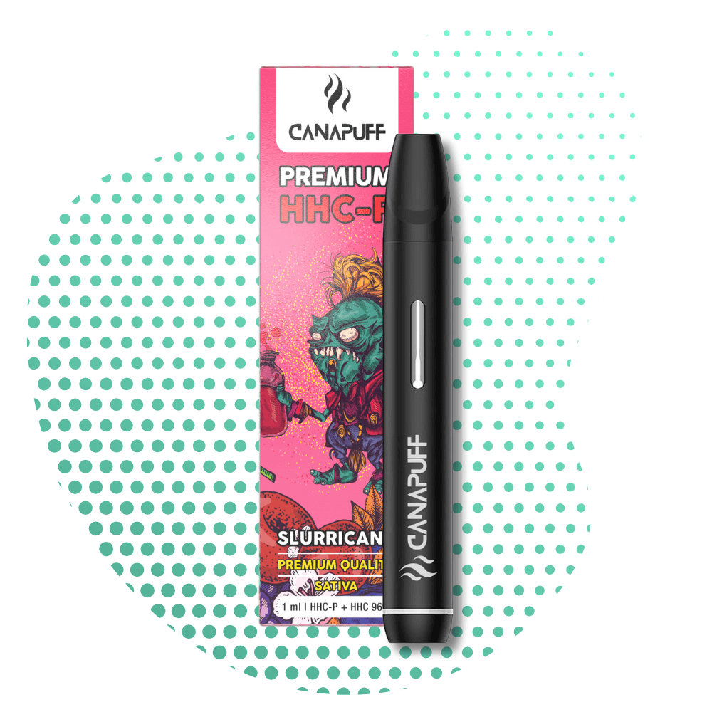 slurricane 96 hhc p Canapuff Einweg 1ml