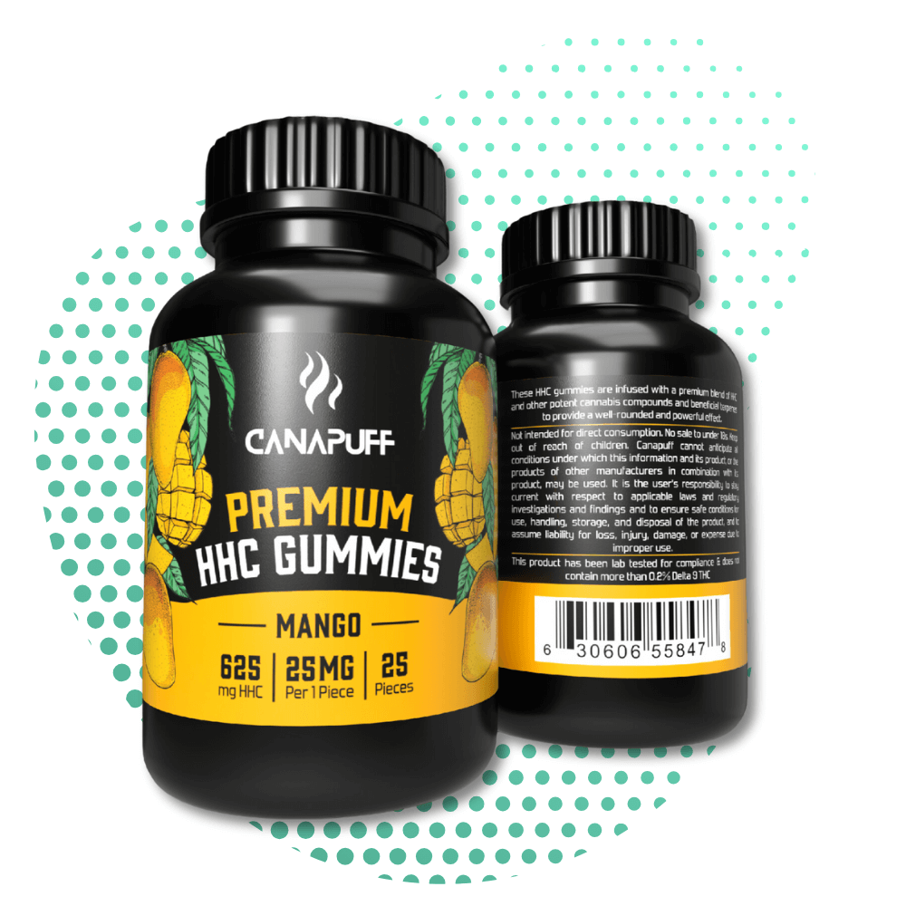 canapuff Premium HHC Gummibärchen Mango