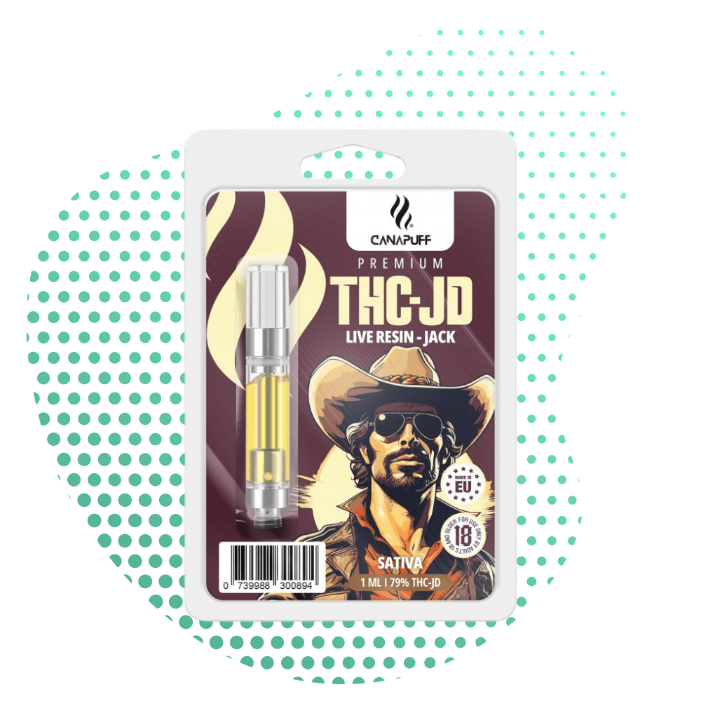 Canapuff Jack THC JD 79% Kartusche