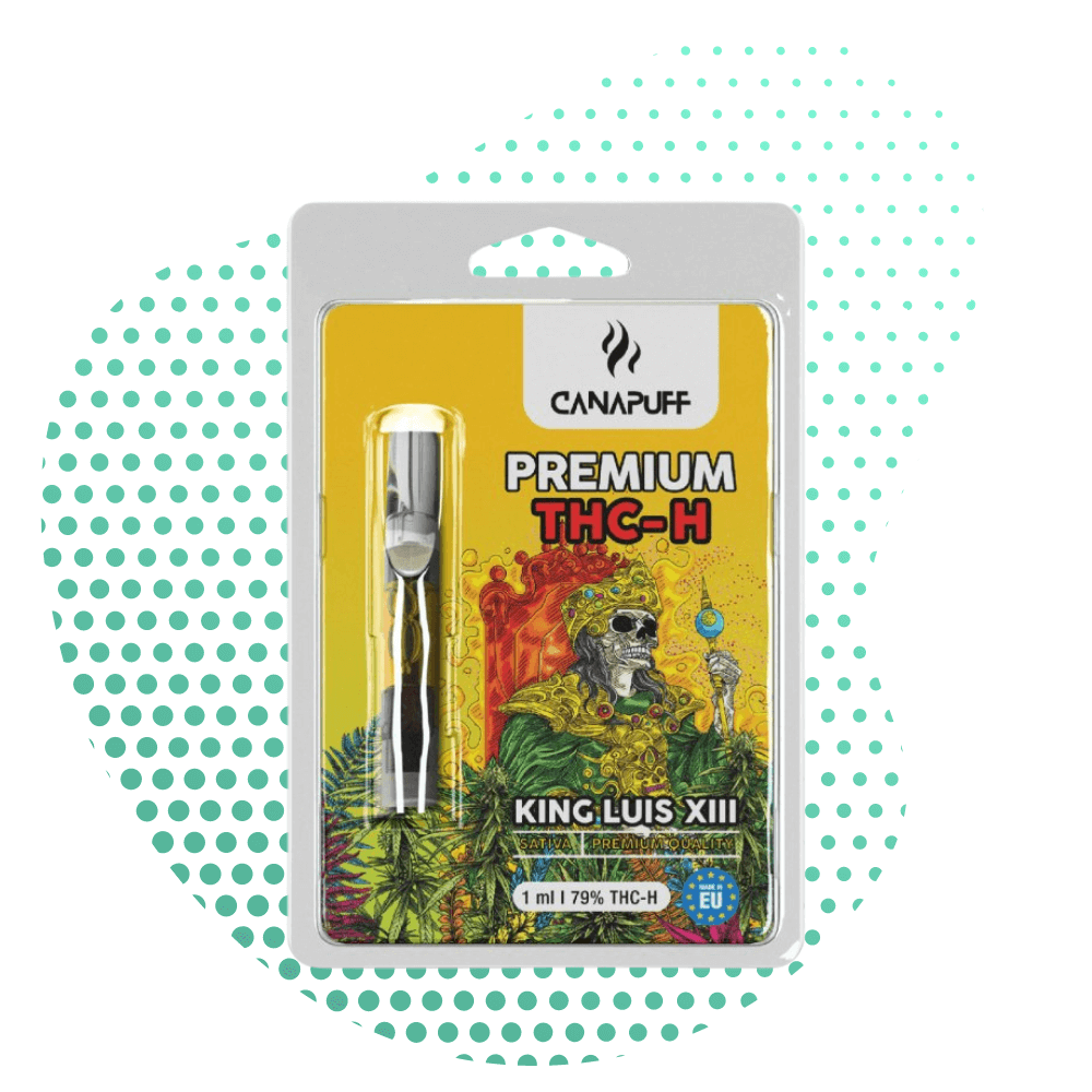 CanaPuff King Louis XIII THC H 79% Kartusche