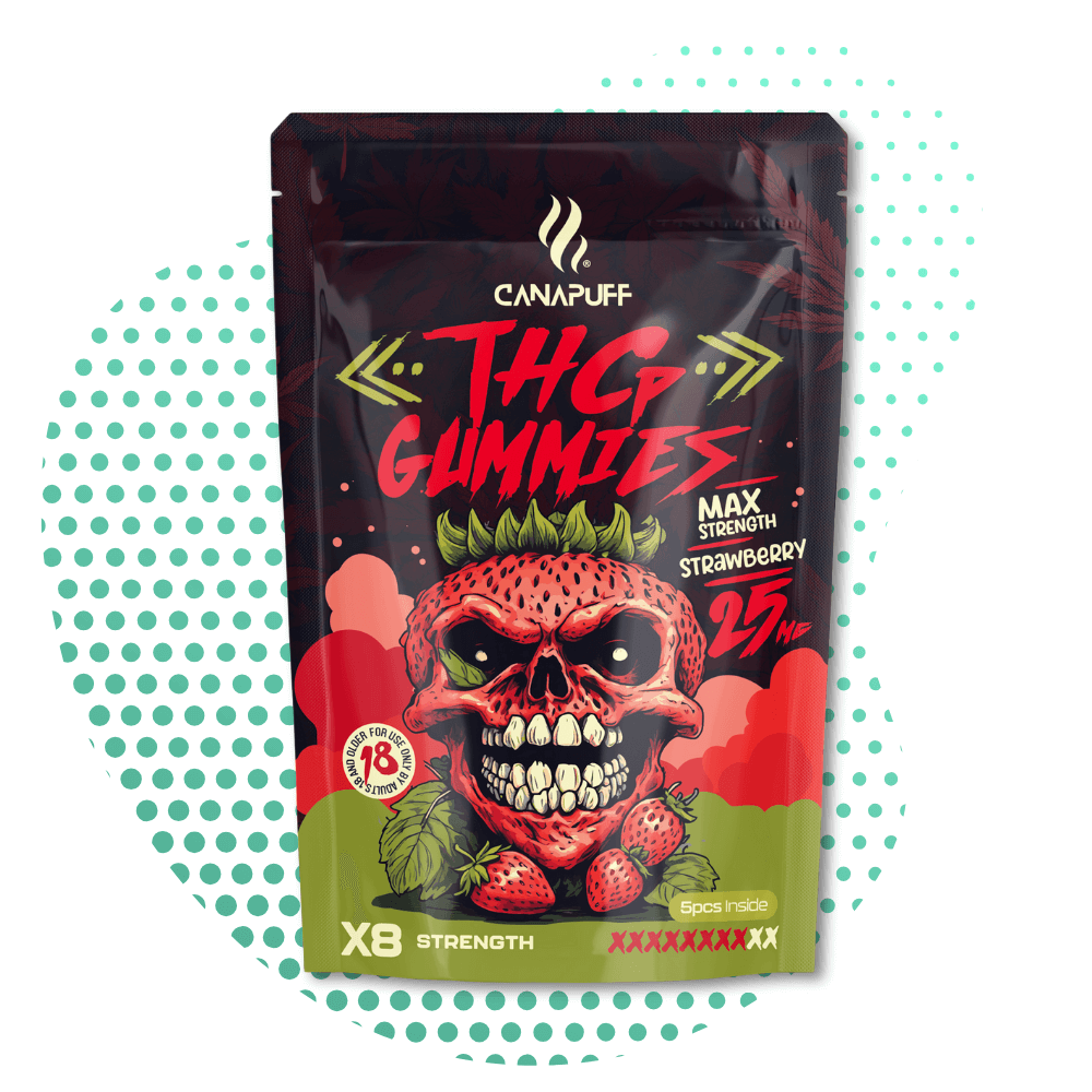Canapuff THCp Gummibärchen Erdbeere