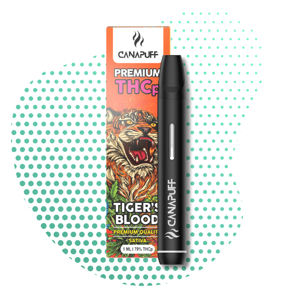tigers blood 79 thcp Canapuff Einweg 1ml