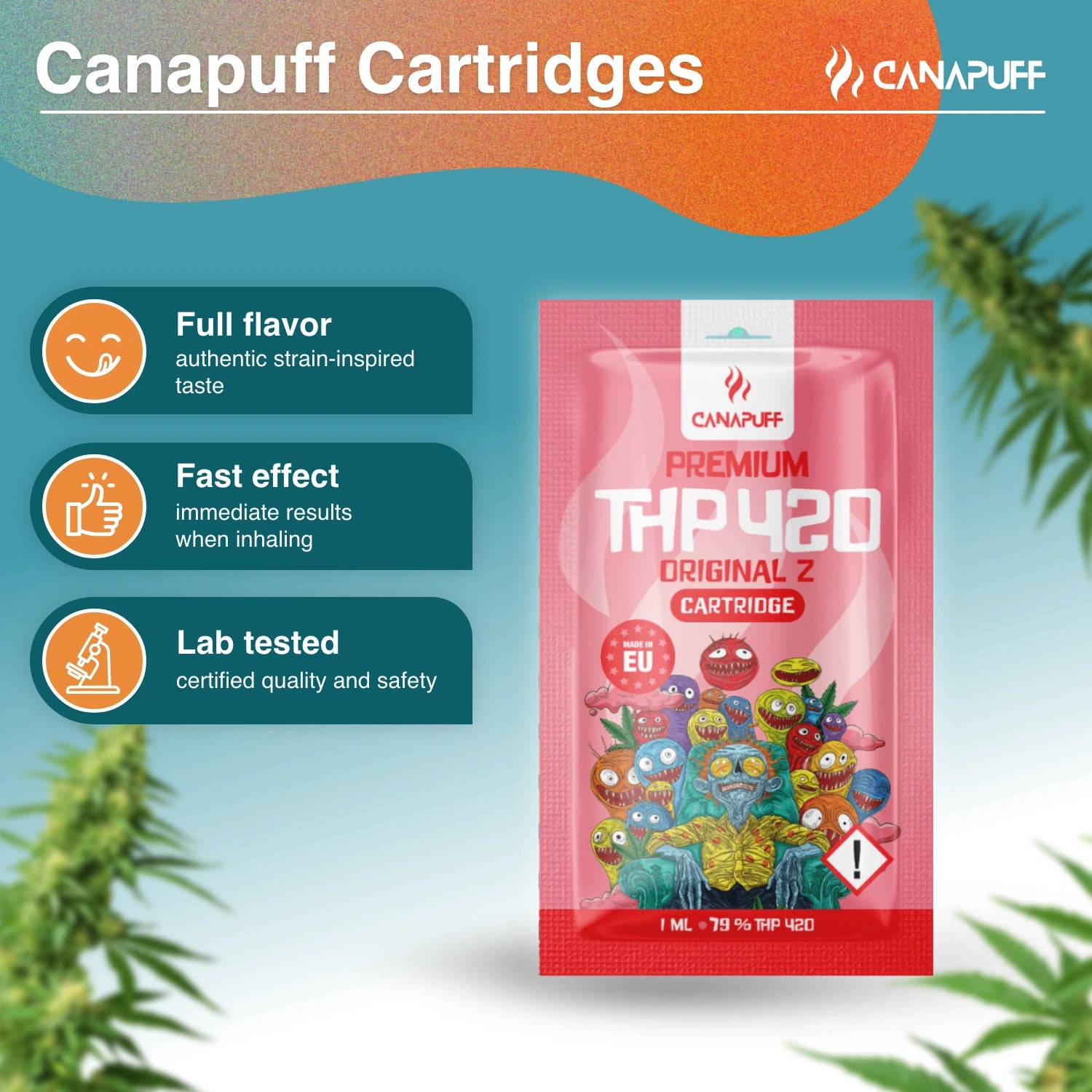 Canapuff - Original Z - THP420 79% - Kartusche