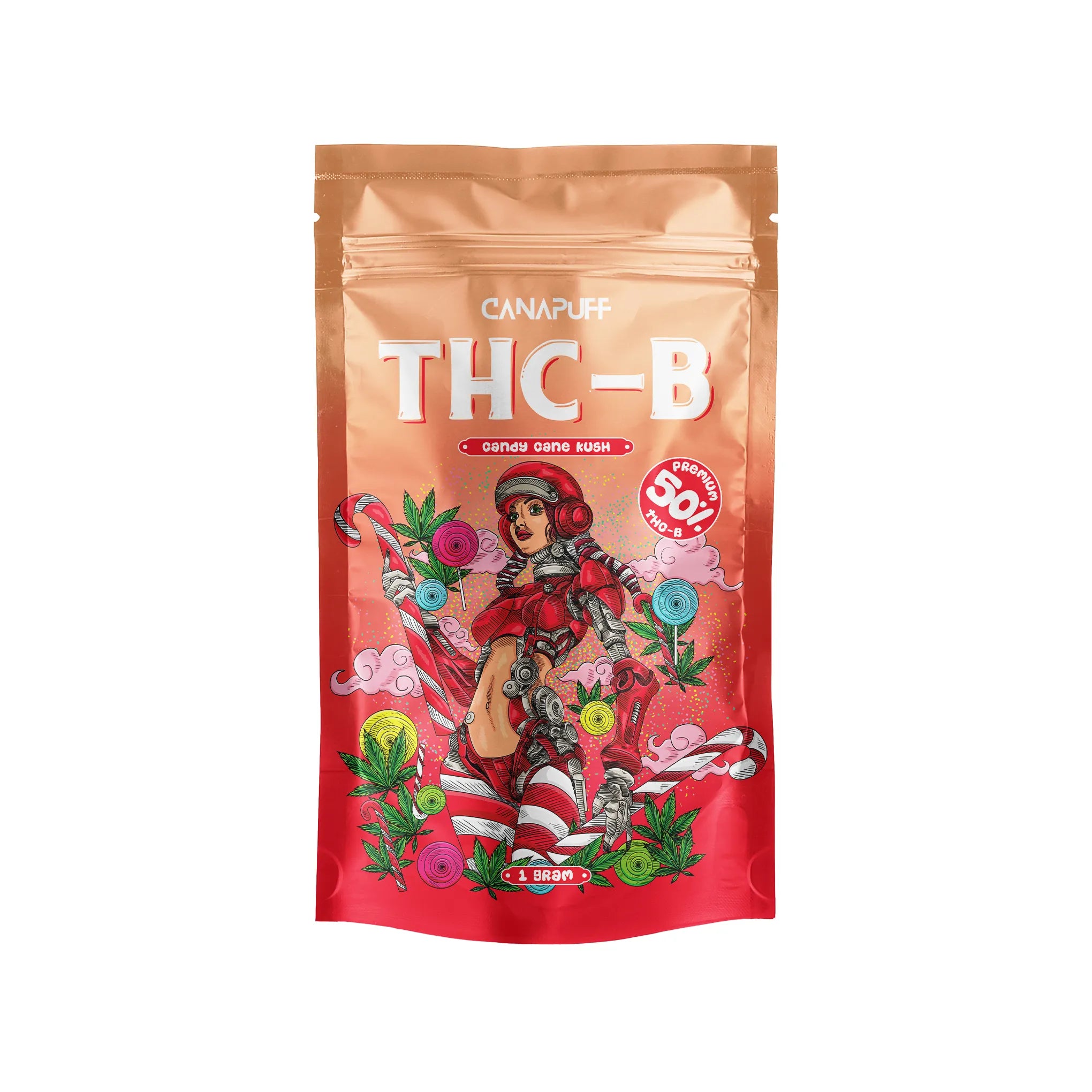 canapuff candy cane kush 50 thc b Blüten