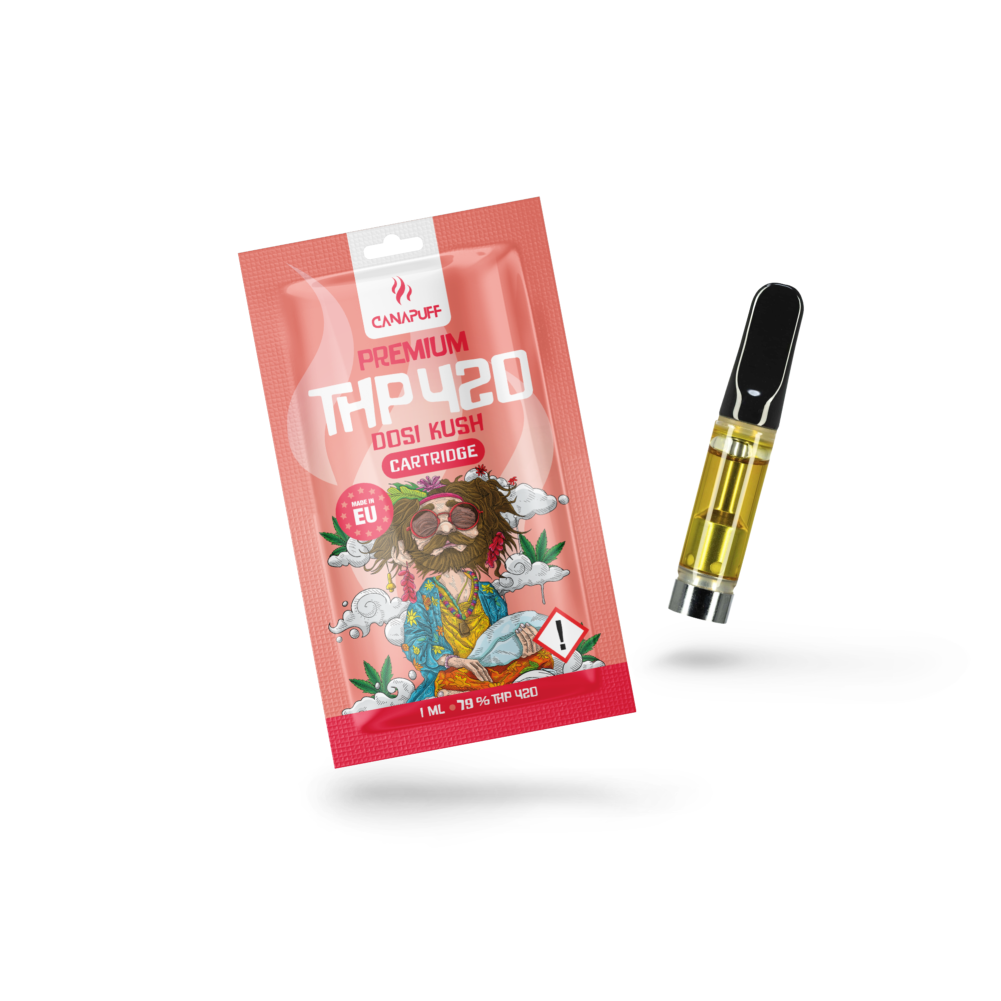 Canapuff - Dosi Kush - THP420 79% - Kartusche