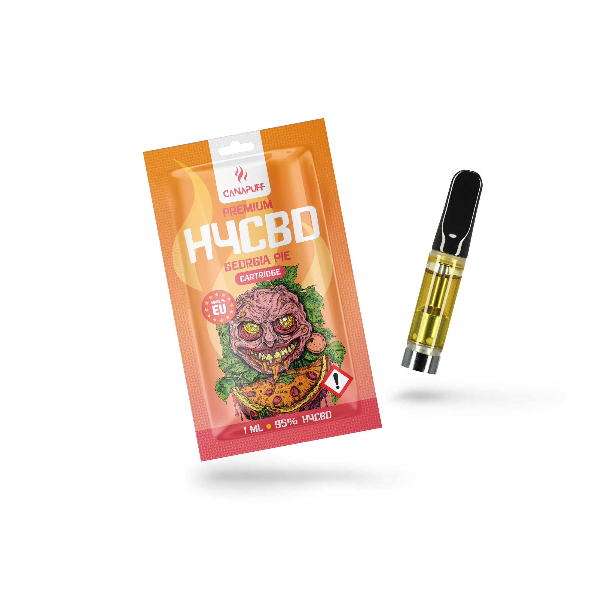 Canapuff - Georgia Pie - H4CBD 96% - Kartusche
