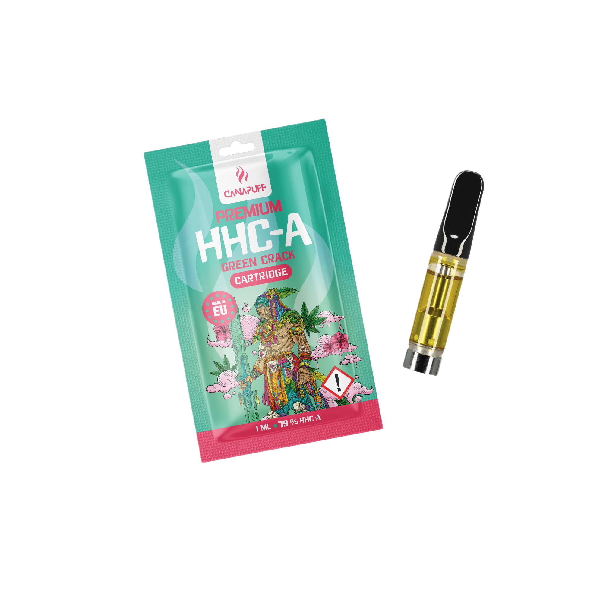 HHC-A Kartusche Green Crack 79%