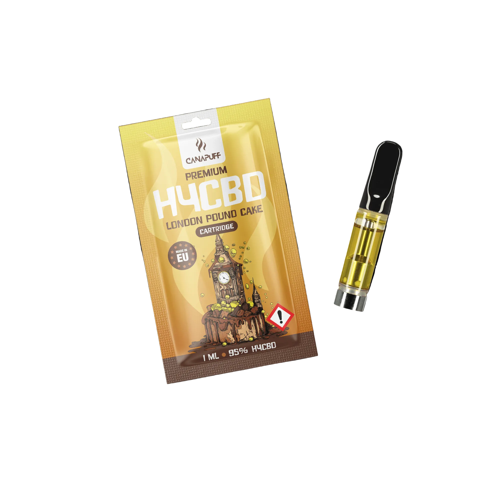 H4CBD Kartusche London Pound Cake 96%