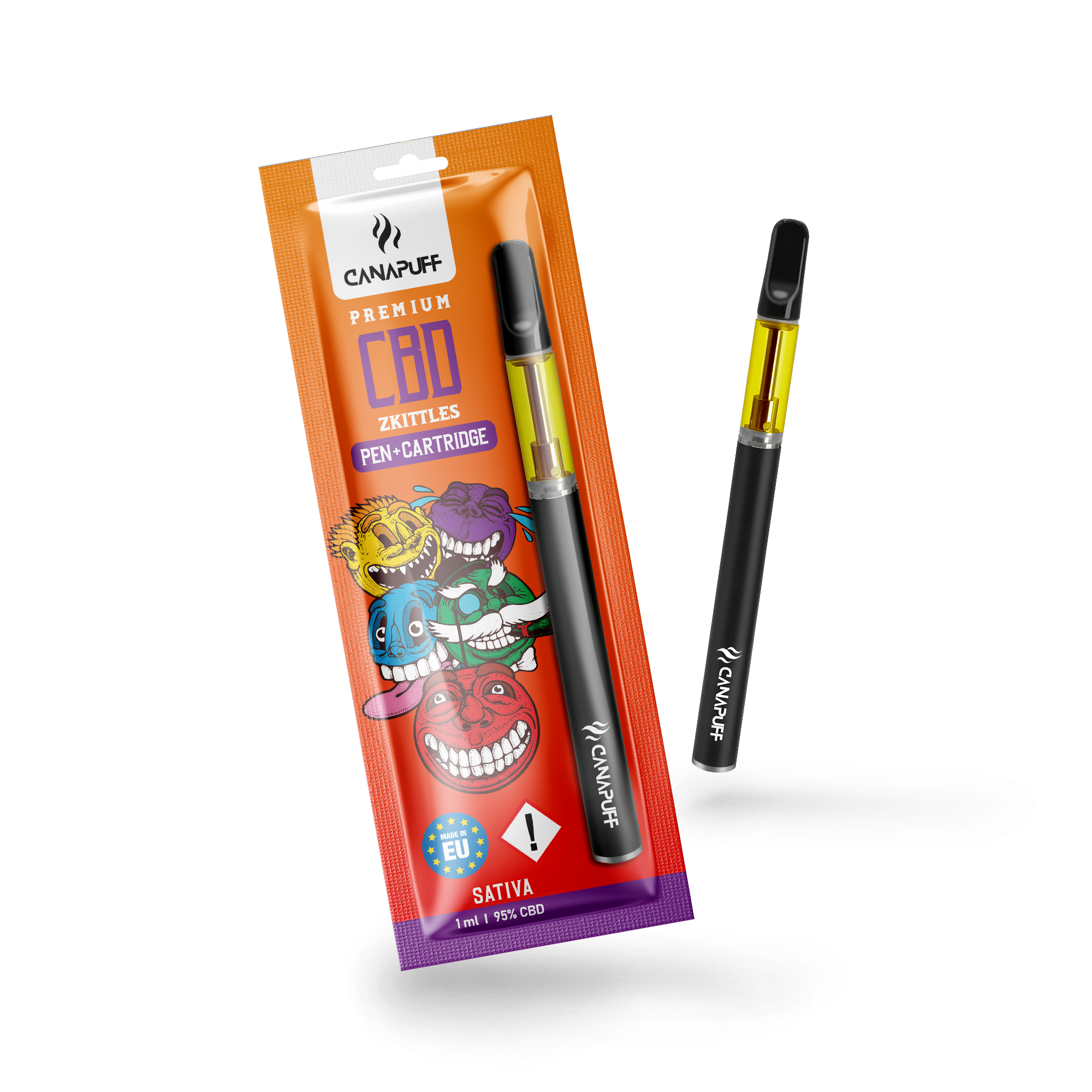 Canapuff - Zkittles - CBD 95% - Pen+Kartusche