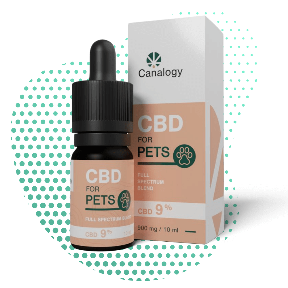 CBD Öl Haustiere 9 Full Spectrum Blend Canalogy