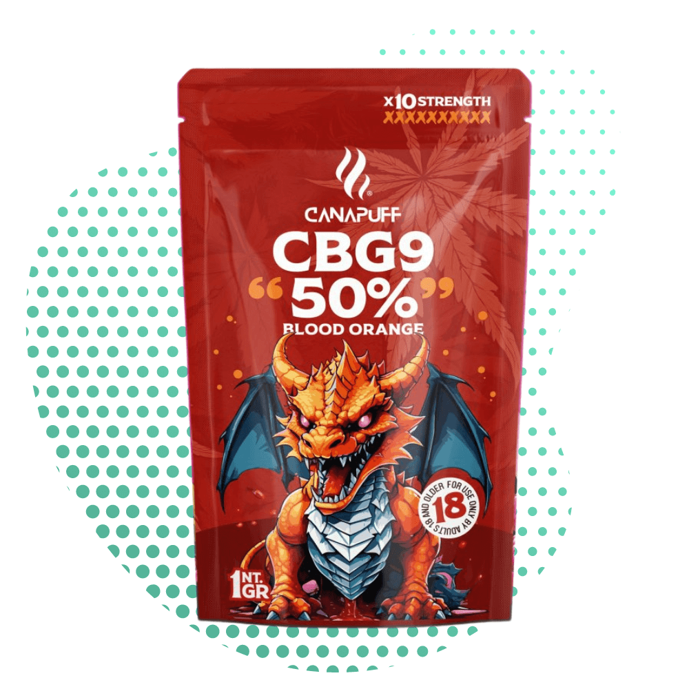 Canapuff - Blood Orange 50% - CBG9 Blüten Canapuff