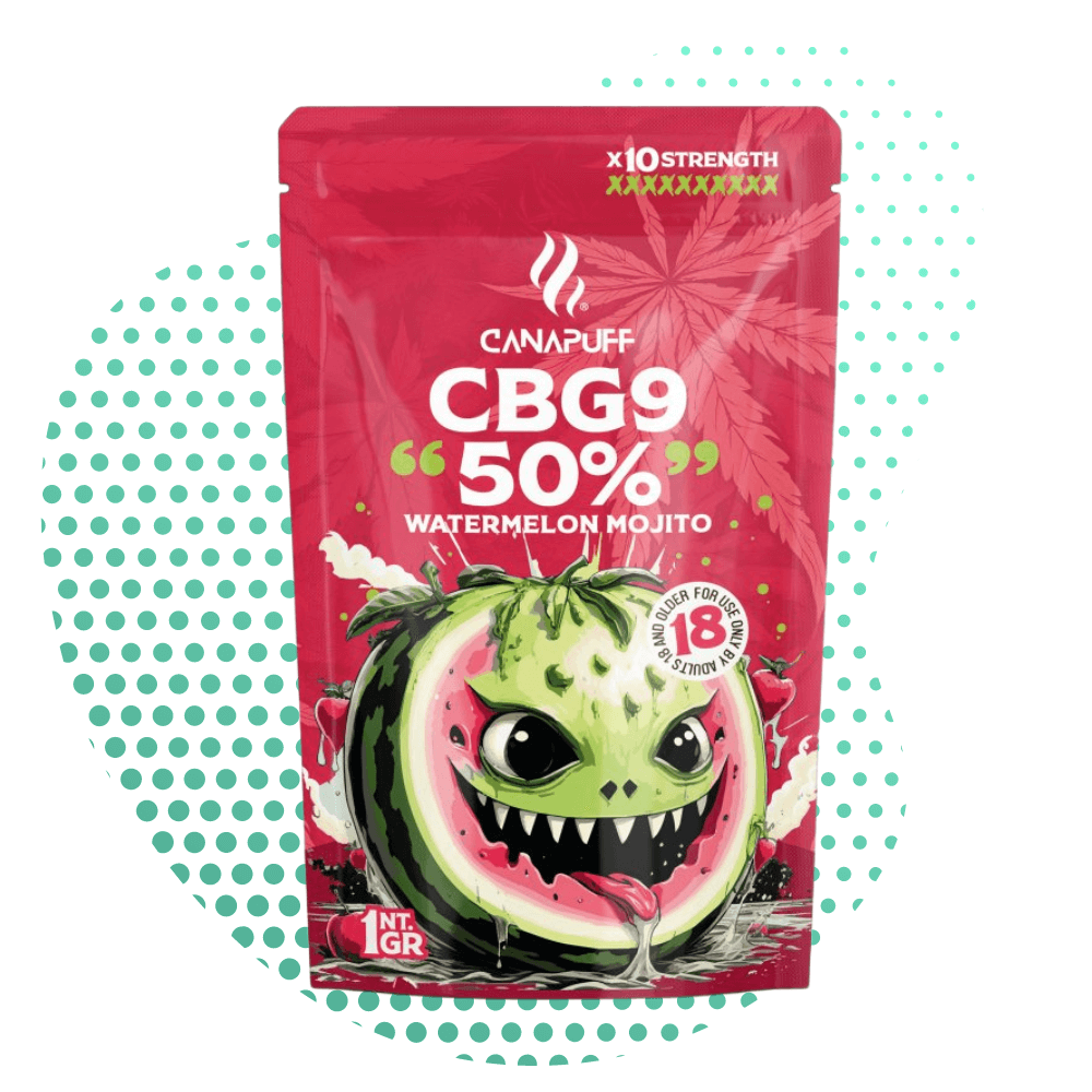 Canapuff Watermelon Mojito 50% CBG9 Blüten