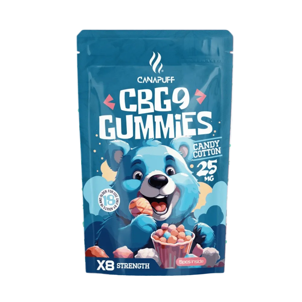 Canapuff CBG9 Gummibärchen Candy Cotton