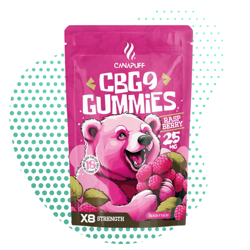 CBG9 Gummibärchen Himbeere
