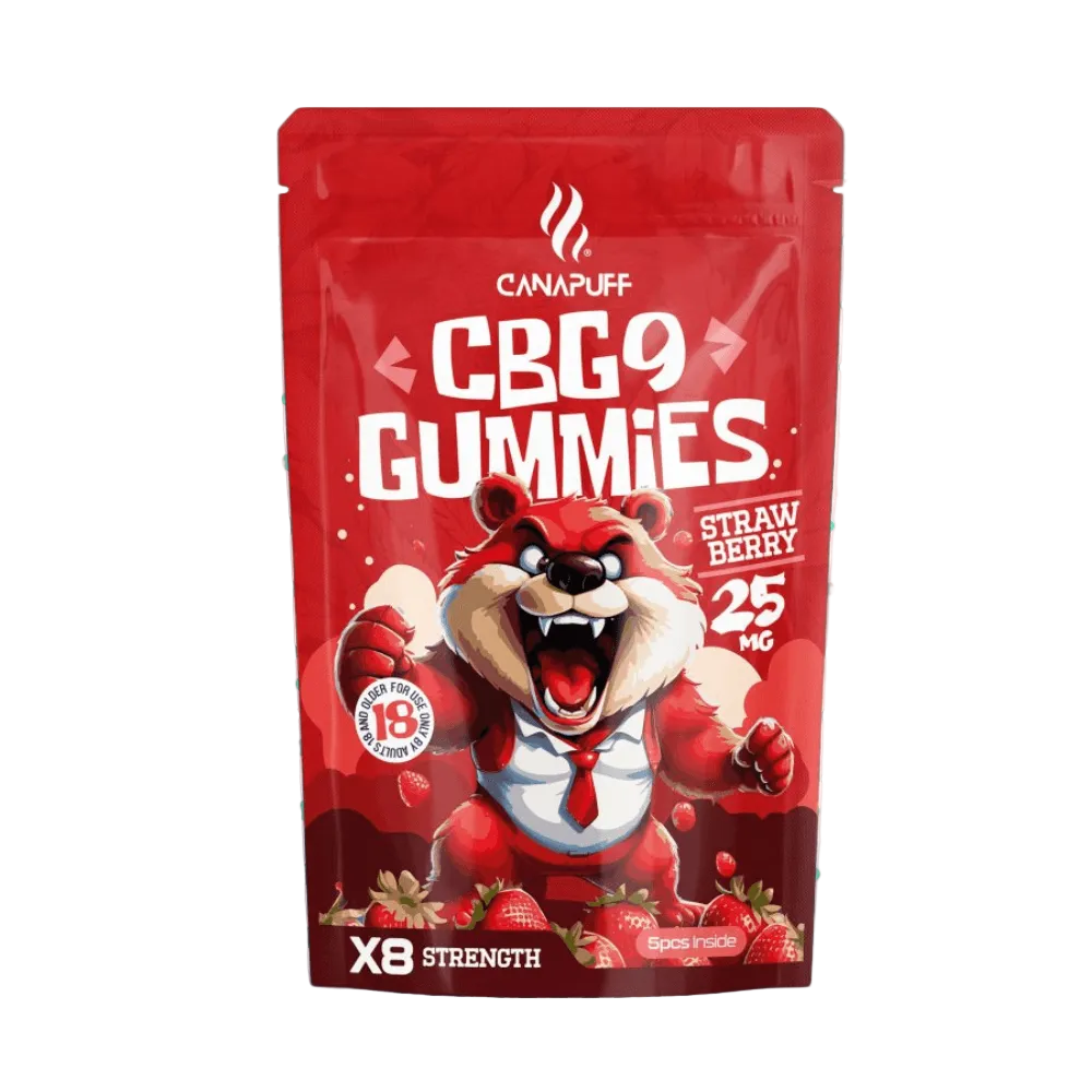 Canapuff - CBG9 Gummibärchen - Strawberry Canapuff
