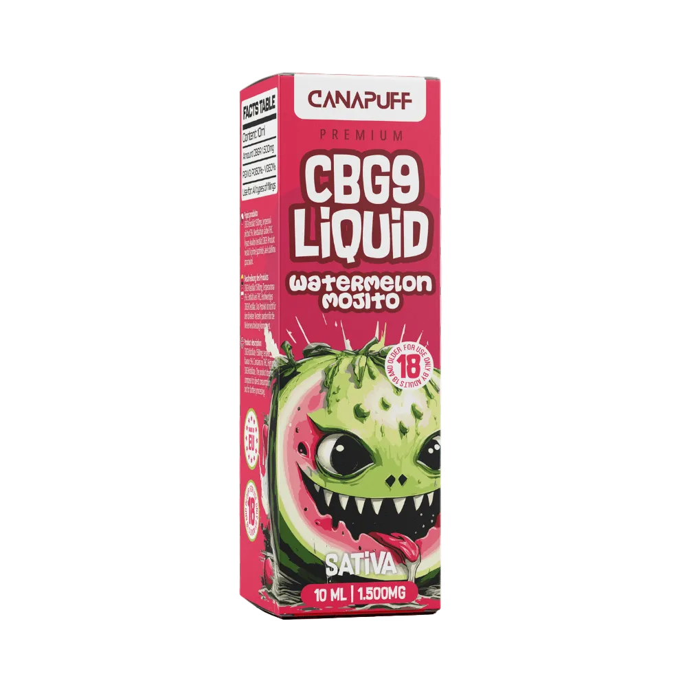 CBG9 Liquid 1.500mg Watermelon Mojito