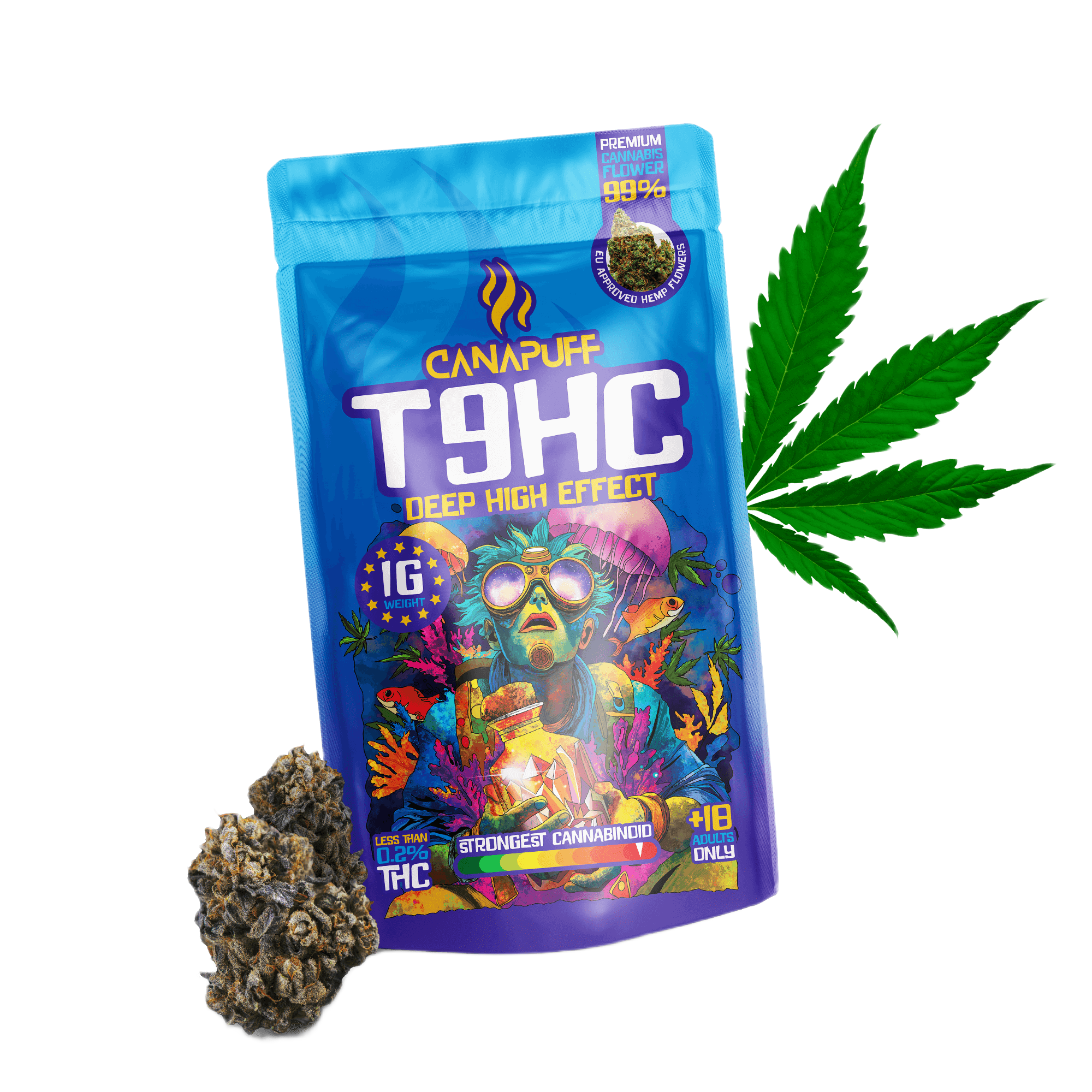 T9HC Blüten Deep 99%