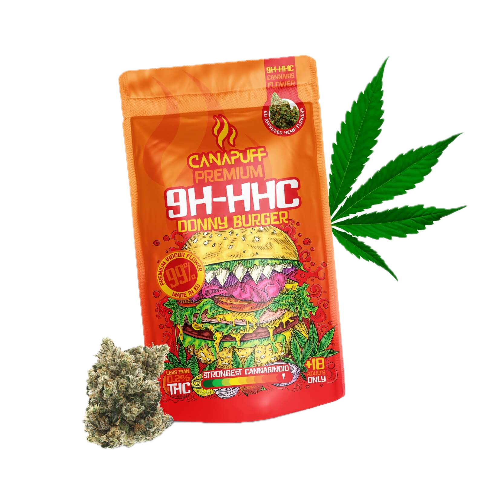 9H-HHC Blüten Donny Burger 99%