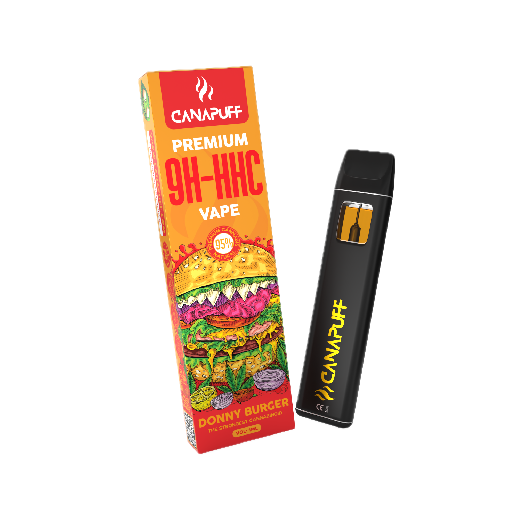 9H-HHC Vape Donny Burger 95 % 1 ml