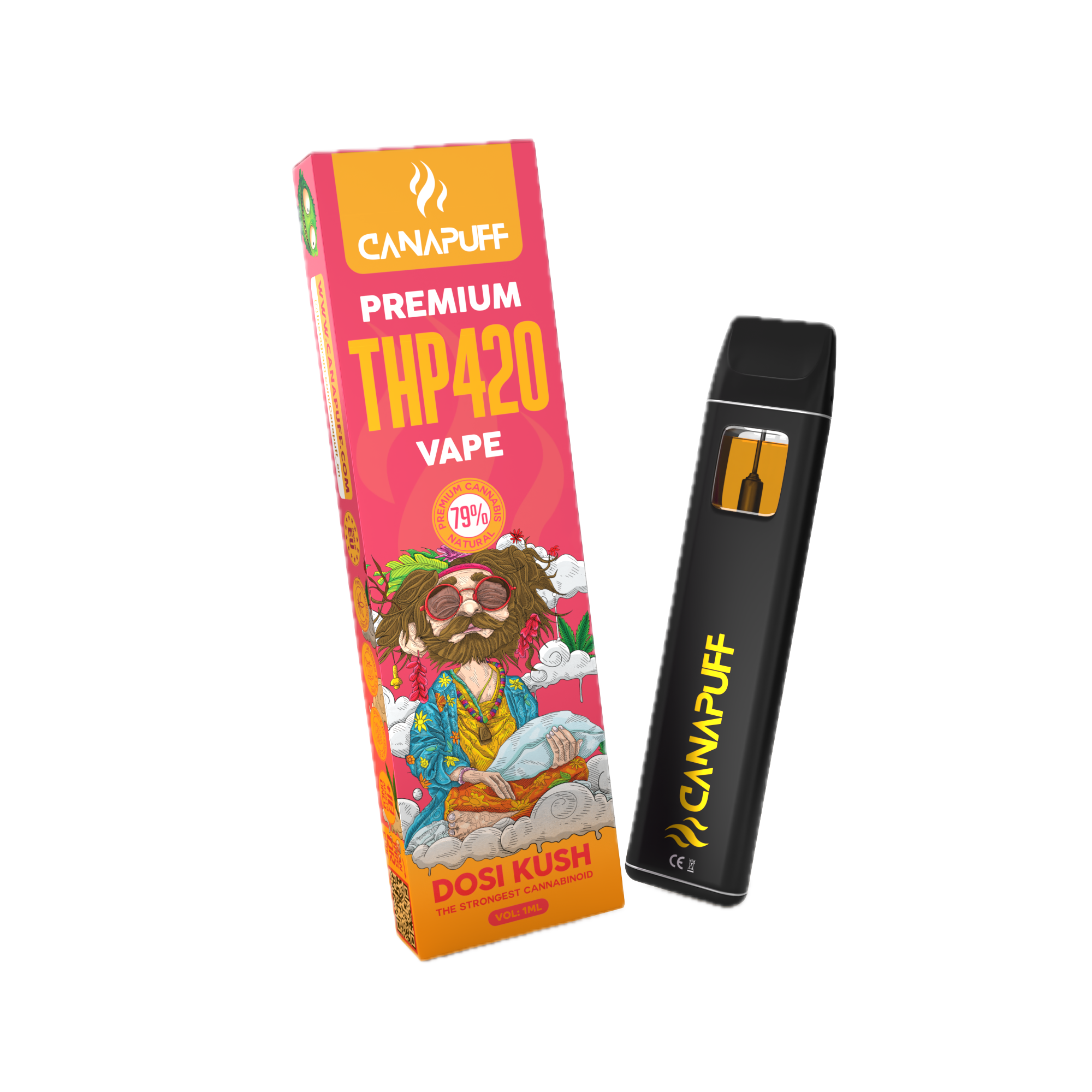 THP420 Vape Dosi Kush 79%  Canapuff
